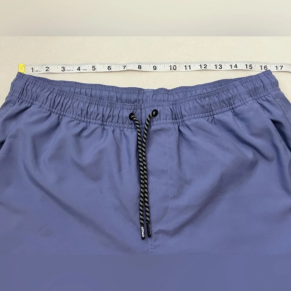 Oakley Hydrolix Regular Fit Men's Purple / Blue  Swim Trunks w Pockets Size XL - Picture 7 of 16